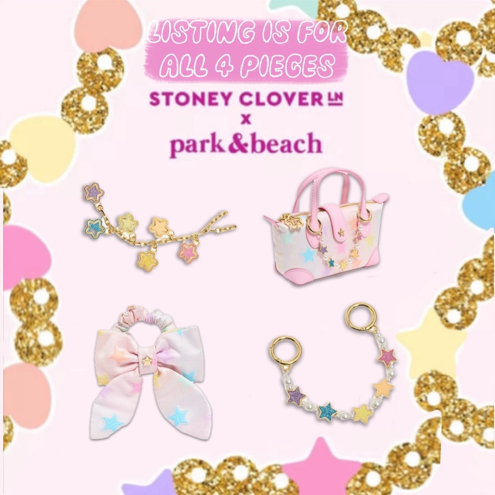 Stoney Clover Lane x Park & Beach Scrunchie Bow Set